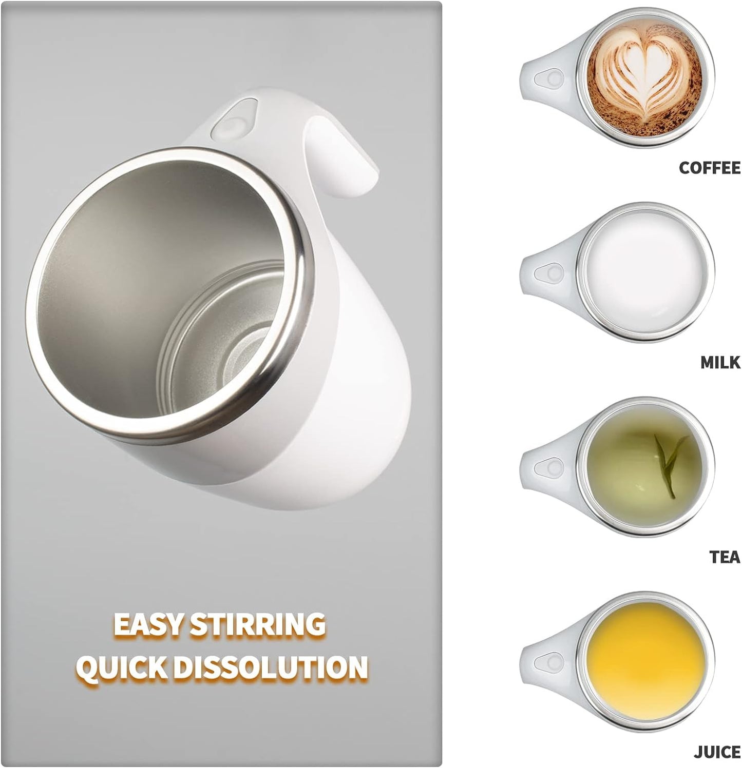 Automatic Self-Stirring Electric Mixing Cup