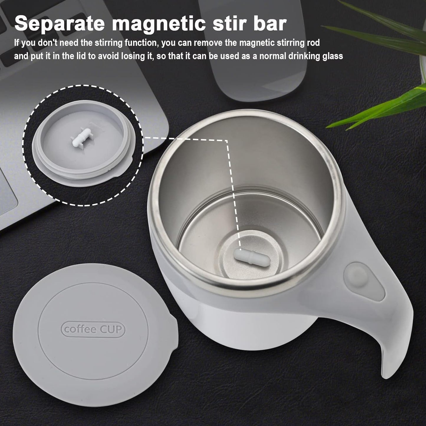 Automatic Self-Stirring Electric Mixing Cup