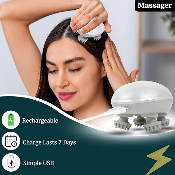 Electric Scalp Massagerer
