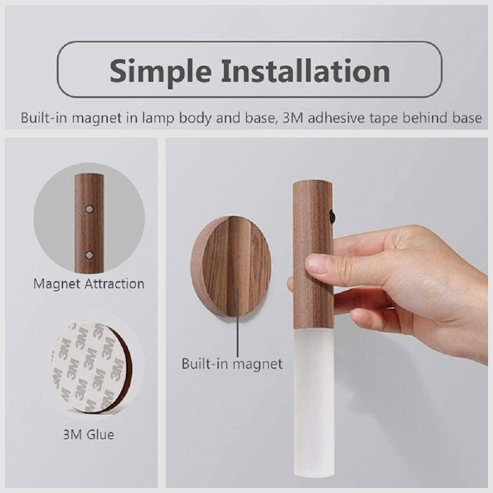 Smart Motion Sensor Wall Light β Magnetic, Rechargeable & Stylish