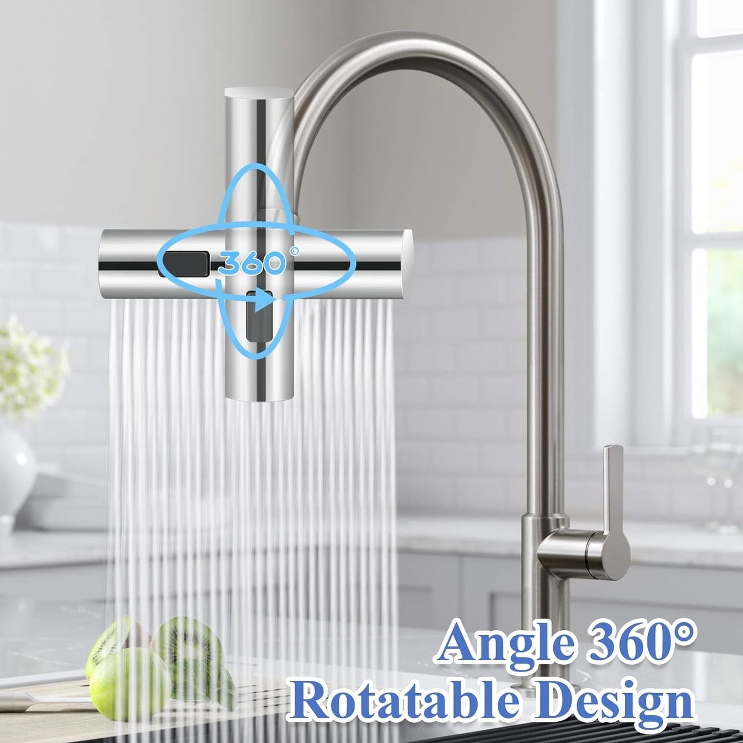 4 Modes Waterfall Kitchen Faucet