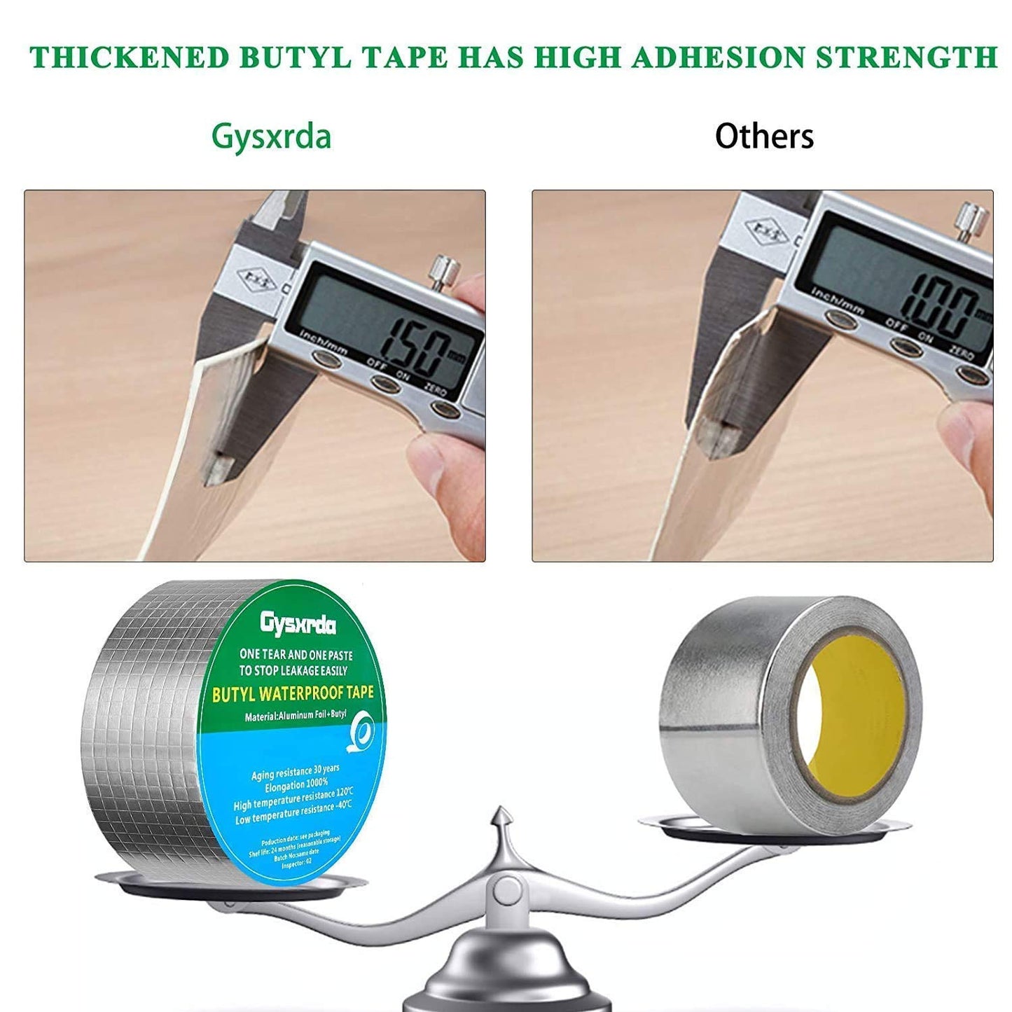 ALUMINIUM SILVER TAPE 5 MTR